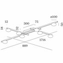 Wever & Ducré Perlez Grid 1.0 Plafondlamp