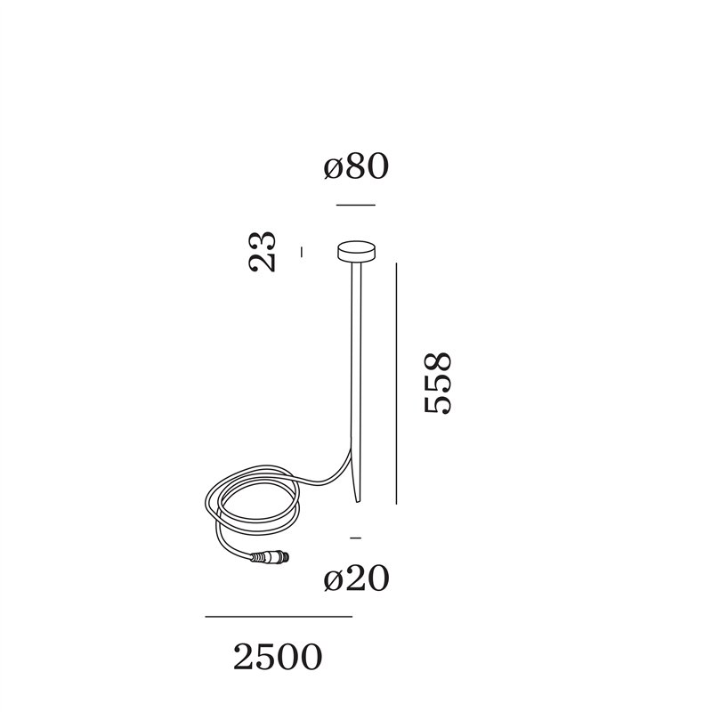 Wever & Ducré Pola 2.0 Garden lamp