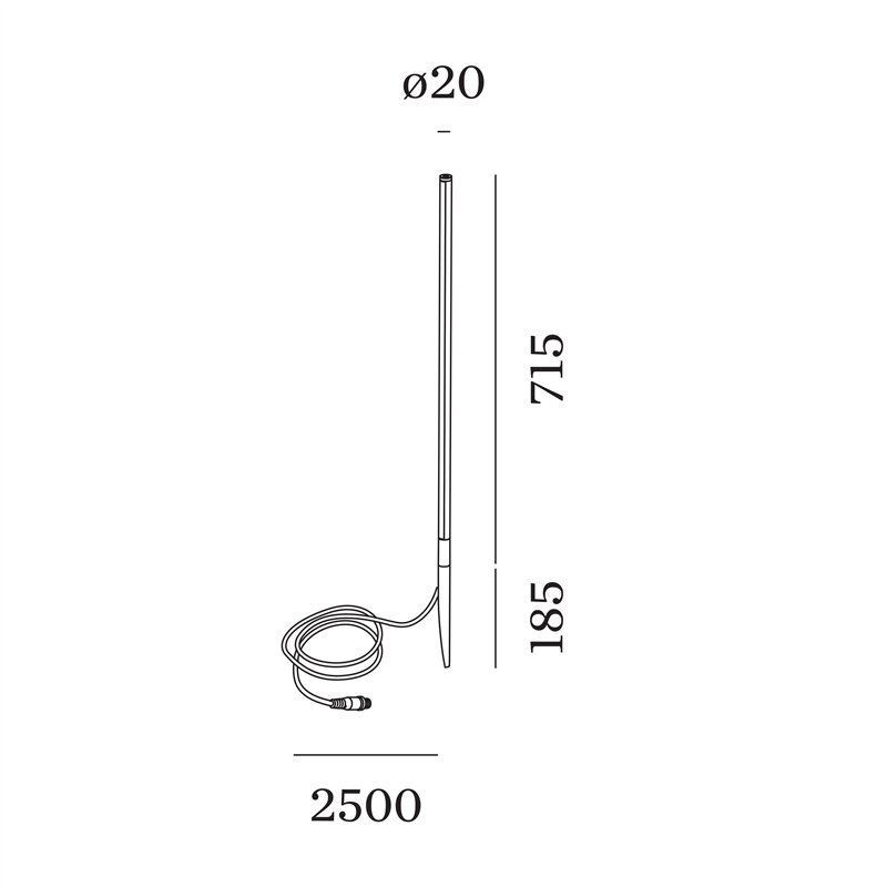 Wever & Ducré Reed 2.0 Garden lamp