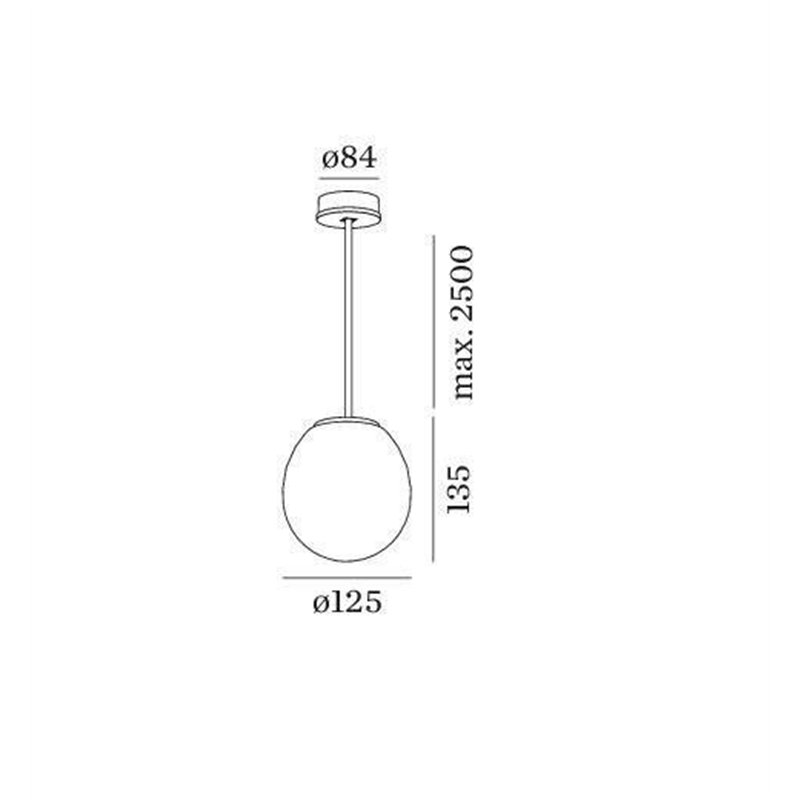 Wever & Ducré Dro Suspended 1.0 Hanglamp