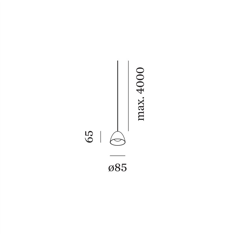 Wever & Ducré COZY CONE 3.0 Suspension lamp