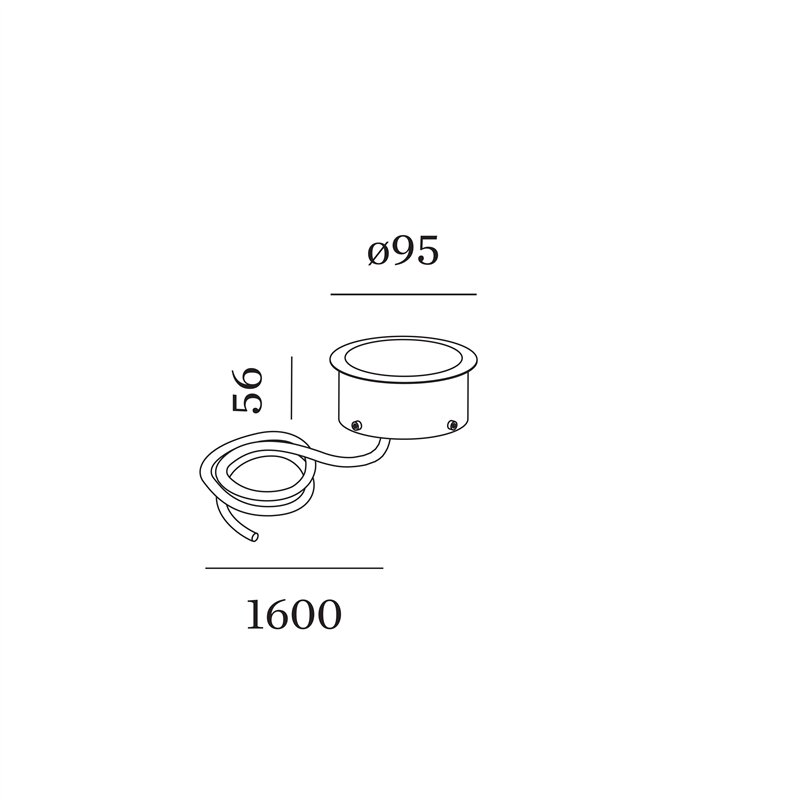 Wever & Ducré BLINK trim 2.0 Recessed spot