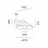 Wever & Ducré TRADORA WALL IP65 1.0 Wandlampe