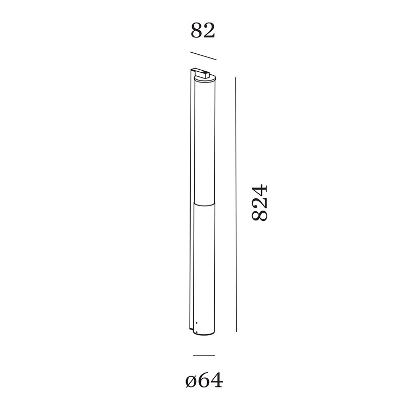 Wever & Ducré RIBELLE FLOOR 2.0 Lampadaire extérieurs
