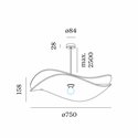 Wever & Ducré WAVE SOFT 2.0 Hanglamp