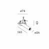 Wever & Ducré MATCH SNEAK 1.0 Recessed spot