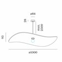 Wever & Ducré WAVE SOFT 3.0 Hanglamp
