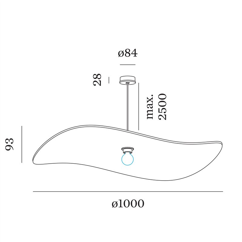 Wever & Ducré WAVE SOFT 3.0 Hanglamp
