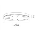 Wever & Ducré Susp Multiple Ceiling Base 3.6 Round