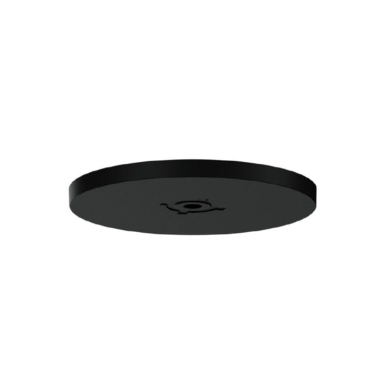 Wever & Ducré Susp Single Ceiling Base Semi Rec 1.2 Round