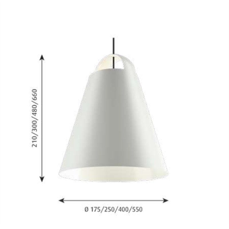 Louis Poulsen Above ⌀400 LED Hängelampe