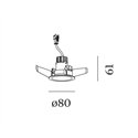 Wever & Ducré DEEP petit IQ 1.0 Inbouwspot