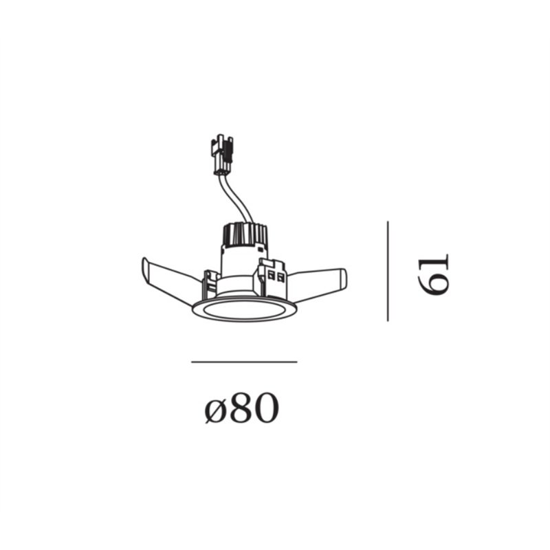 Wever & Ducré DEEP petit IQ 1.0 Recessed spot