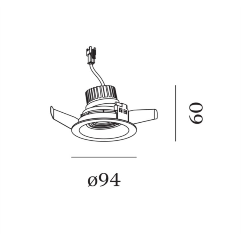 Wever & Ducré DEEP ADJUST IQ 1.0 Einbauspot
