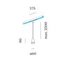 Wever & Ducré COZY CONE on STREX 1.0 Track lighting fixture