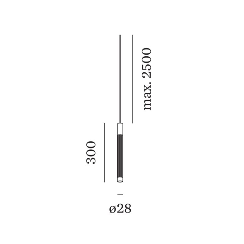 Wever & Ducré TRACE suspended 3.0 LED Hanglamp