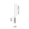 Wever & Ducré TRACE suspended 2.0 LED Hängelampe