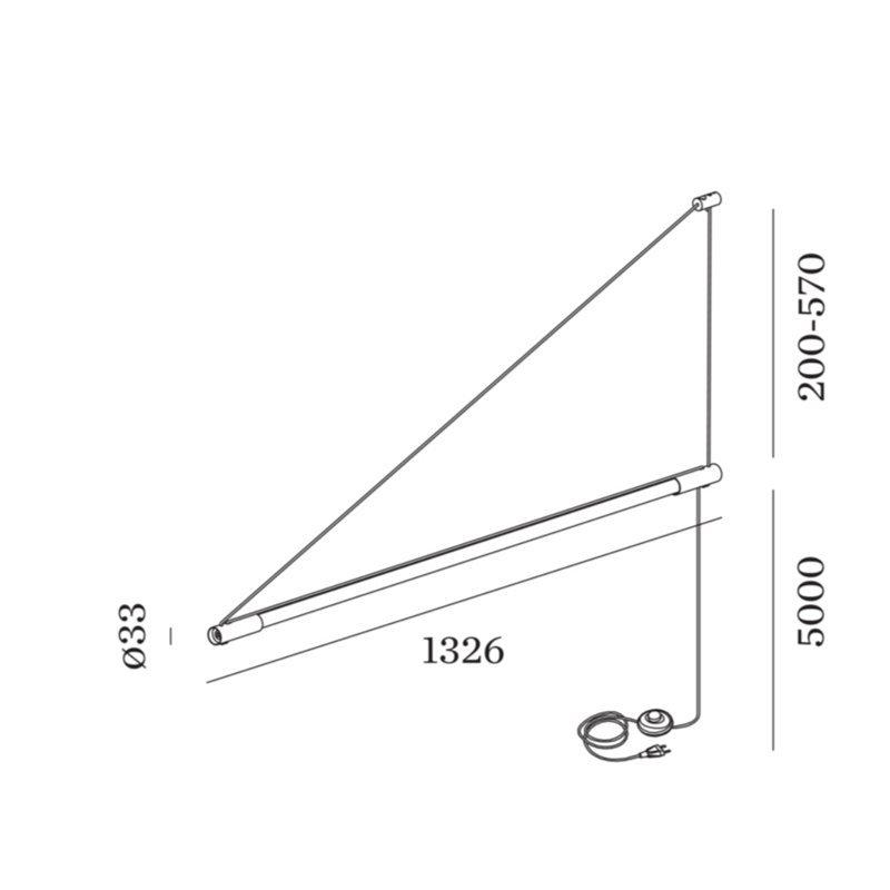 Wever & Ducré DARF wall 3.1 Wandlamp