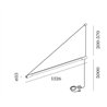 Wever & Ducré DARF wall 3.1 Wandlampe