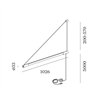 Wever & Ducré DARF wall 2.1 Wandlampe