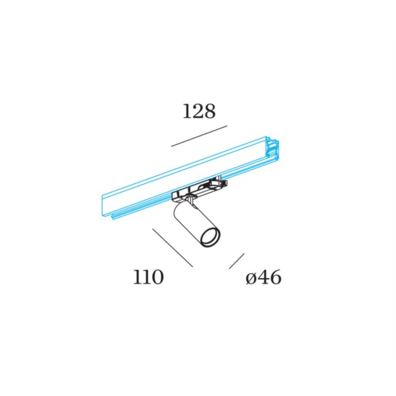 Wever & Ducré LIKO on track 2.0 Track lighting fixture
