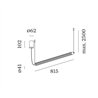 Wever & Ducré FLYRA horizontal 1.1 Suspension lamp