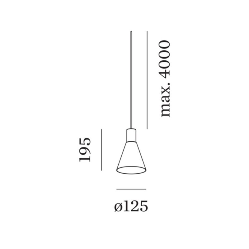 Wever & Ducré ODREY 1.4 LED Suspension lamp