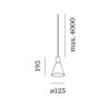 Wever & Ducré ODREY 1.4 LED Hängelampe
