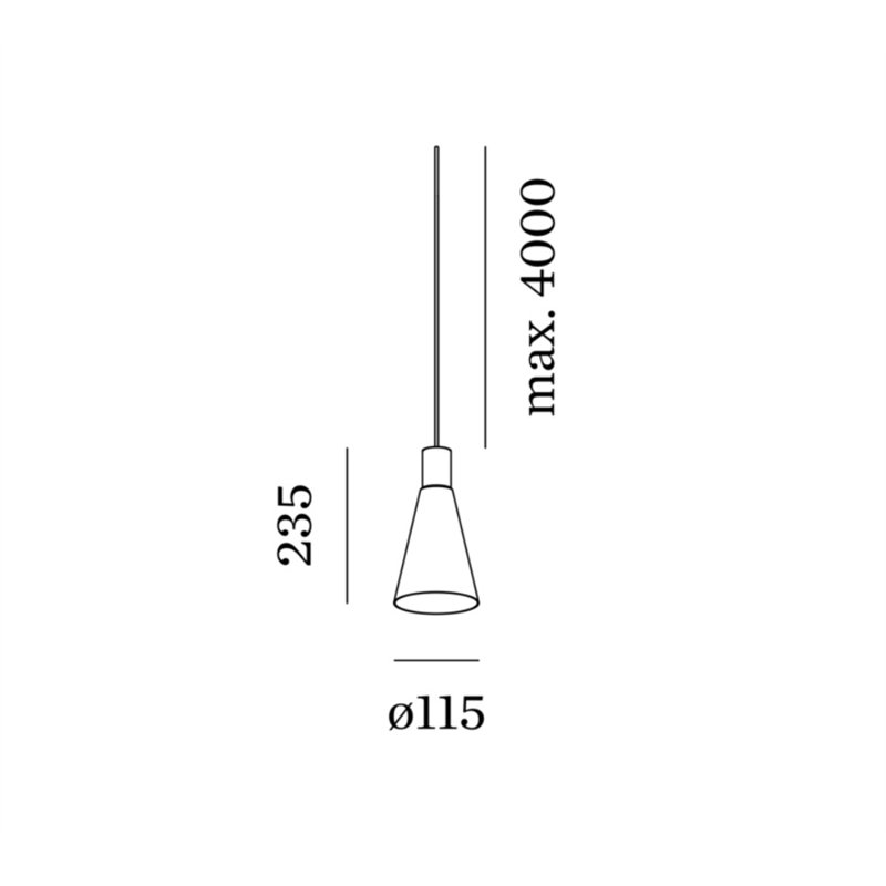Wever & Ducré ODREY 1.5 LED Hanglamp