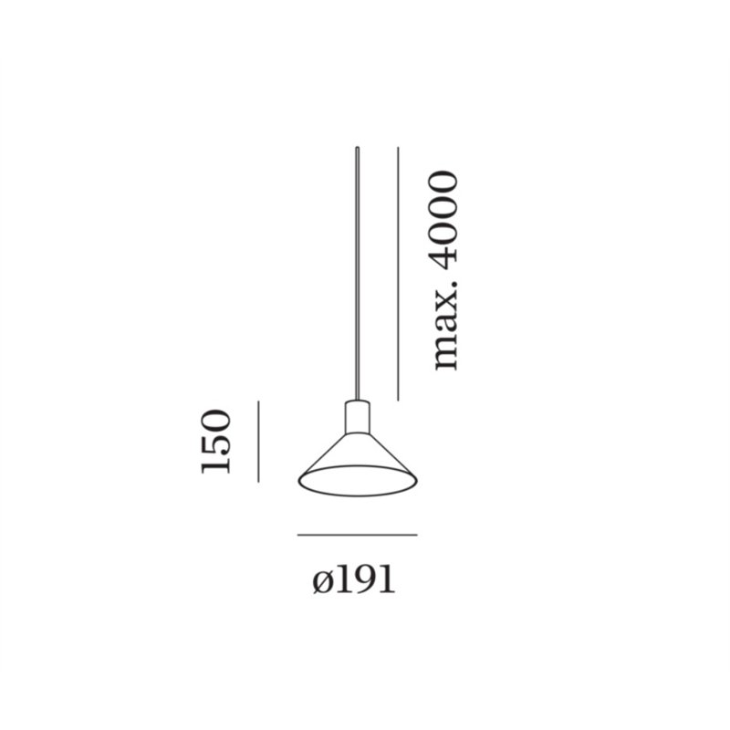 Wever & Ducré ODREY 1.6 LED Hanglamp