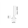 Wever & Ducré ODREY 1.6 LED Lampe à suspension