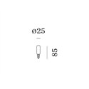 Wever & Ducré T25-85 LED 2500 E14 lamp