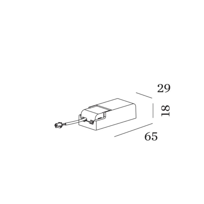 Wever & Ducré DRIVER 350mA 3.5W 2.7-10V NON DIM