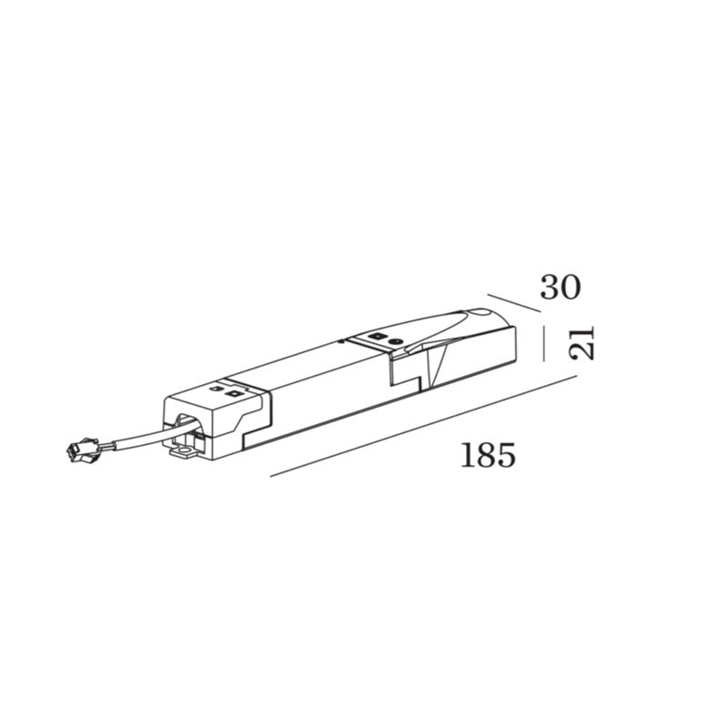 Wever & Ducré DRIVER 350mA 14W 10-40V DALI-2 / PUSH DIM WT | MULTIPACK