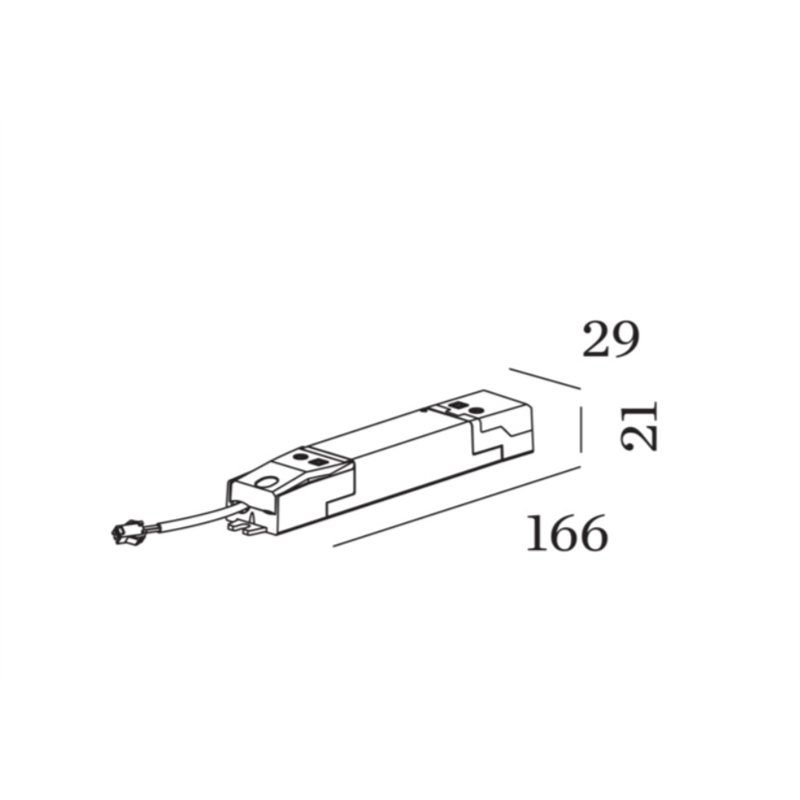 Wever & Ducré DRIVER 250mA 10W 10-40V DALI-2 / PUSH DIM