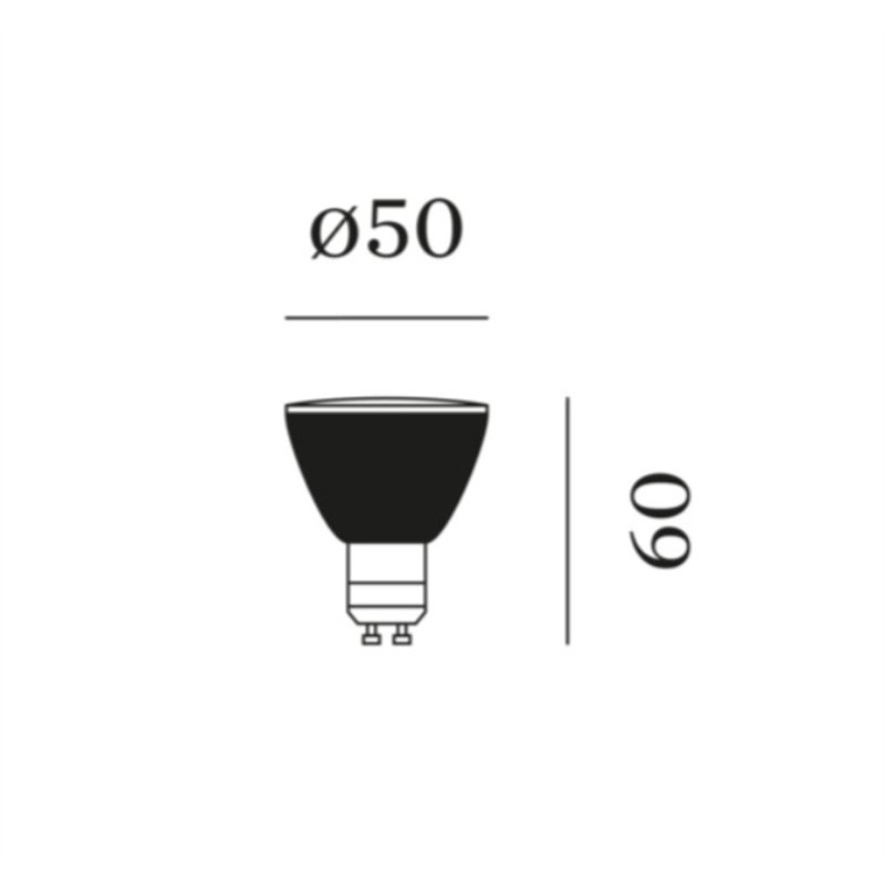 Wever & Ducré LAMP PAR16 LED HE 2700K
