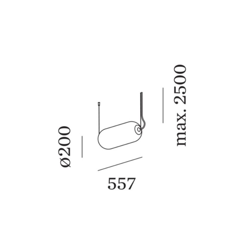 Wever & Ducré QUBBY CEILING SUSP 1.0 LED 2700-5000K Suspension lamp