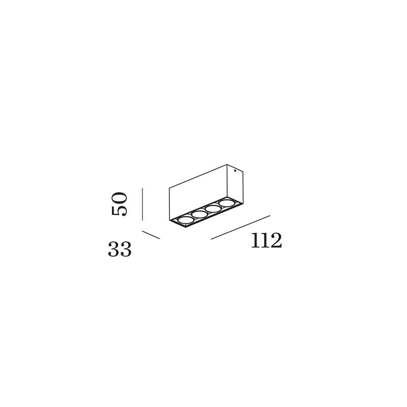 Wever & Ducré LINOO SURFACE 4.0 Deckenlampe