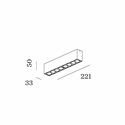 Wever & Ducré LINOO SURFACE 8.0 Plafondlamp