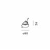 Wever & Ducré RONY ADJUST petit 1.0 wire springs Spot encastré