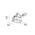Wever & Ducré Plano IP44 1.0 PAR16 Inbouwspot