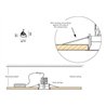 Wever & Ducré Deep Adjust Petit 1.0 LED wire springs Recessed spot
