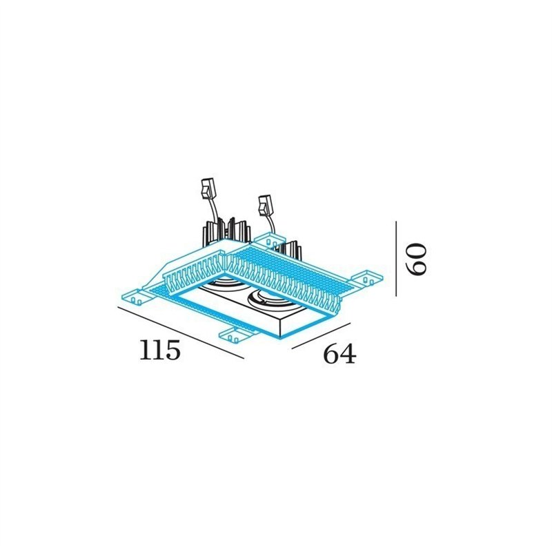 Wever & Ducré Strange Petit Trimless 2.0 LED Recessed spot