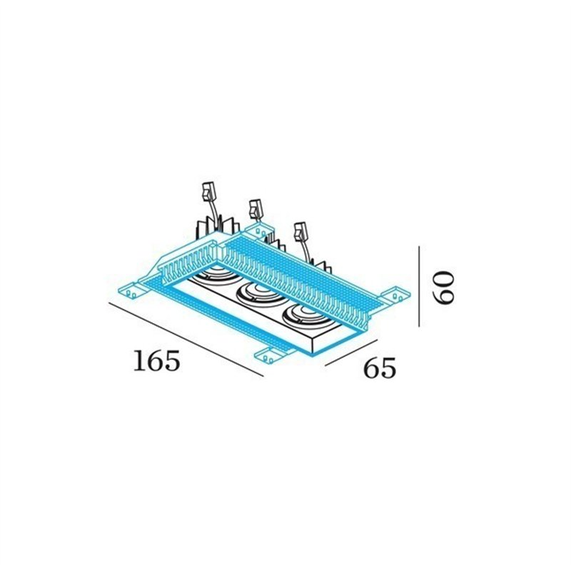 Wever & Ducré Strange Petit Trimless 3.0 LED Recessed spot