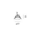 Wever & Ducré Taio Round IP65 1.0 Inbouwspot