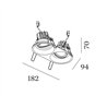 Wever & Ducré Deep Adjust 2.0 LED Recessed spot