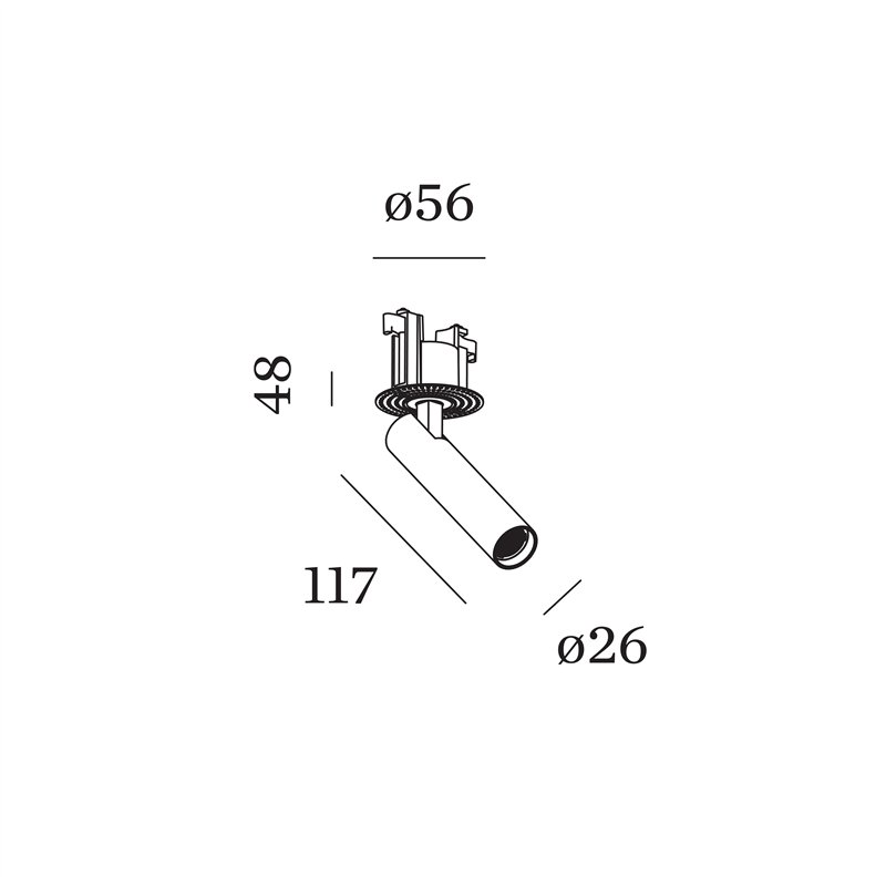 Wever & Ducré Match Trimless 1.0 Spot encastré
