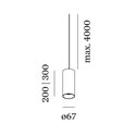 Wever & Ducré Ray Suspended 3.0 LED Hanglamp