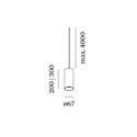 Wever & Ducré Ray Suspended 2.0 PAR16 Hanglamp