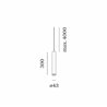 Wever & Ducré RAY SUSPENDED mini 3.0 PAR11 Lampe à suspension